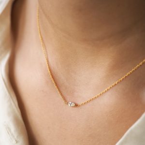 Marquis Diamond Necklace